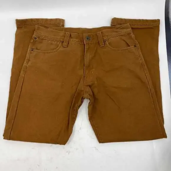 Filson Brown Chinos | Men’s Regular 32 Cotton - Picture 7 of 8